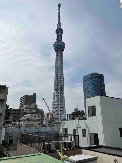 503 Oshiage Sta 3Mins Walk! Wi-Fi & Elevator 4Pax Apartment Tokyo 0*,
